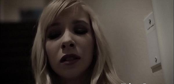  Teen Blondes Picked Up By Taxi Driver & Manipulated To Fuck